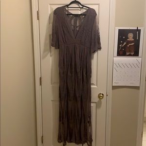 Boutique lace formal dress size LARGE